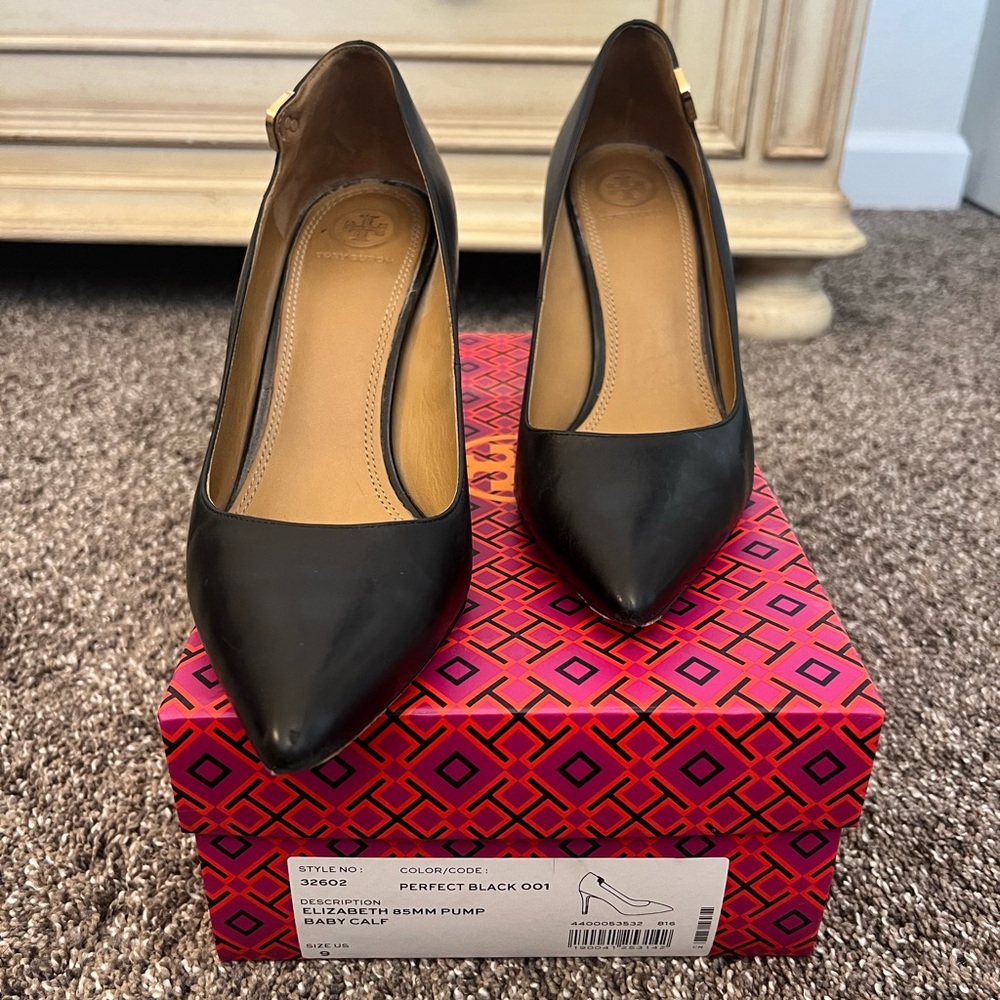 Black Tory Burch Pumps